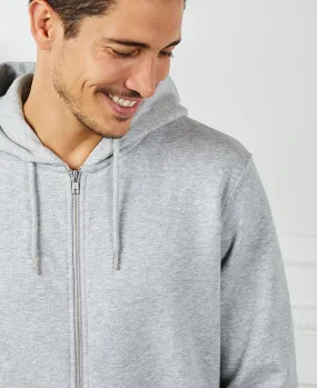 Hoodie zippé homme Copains d'apéro personnalisé