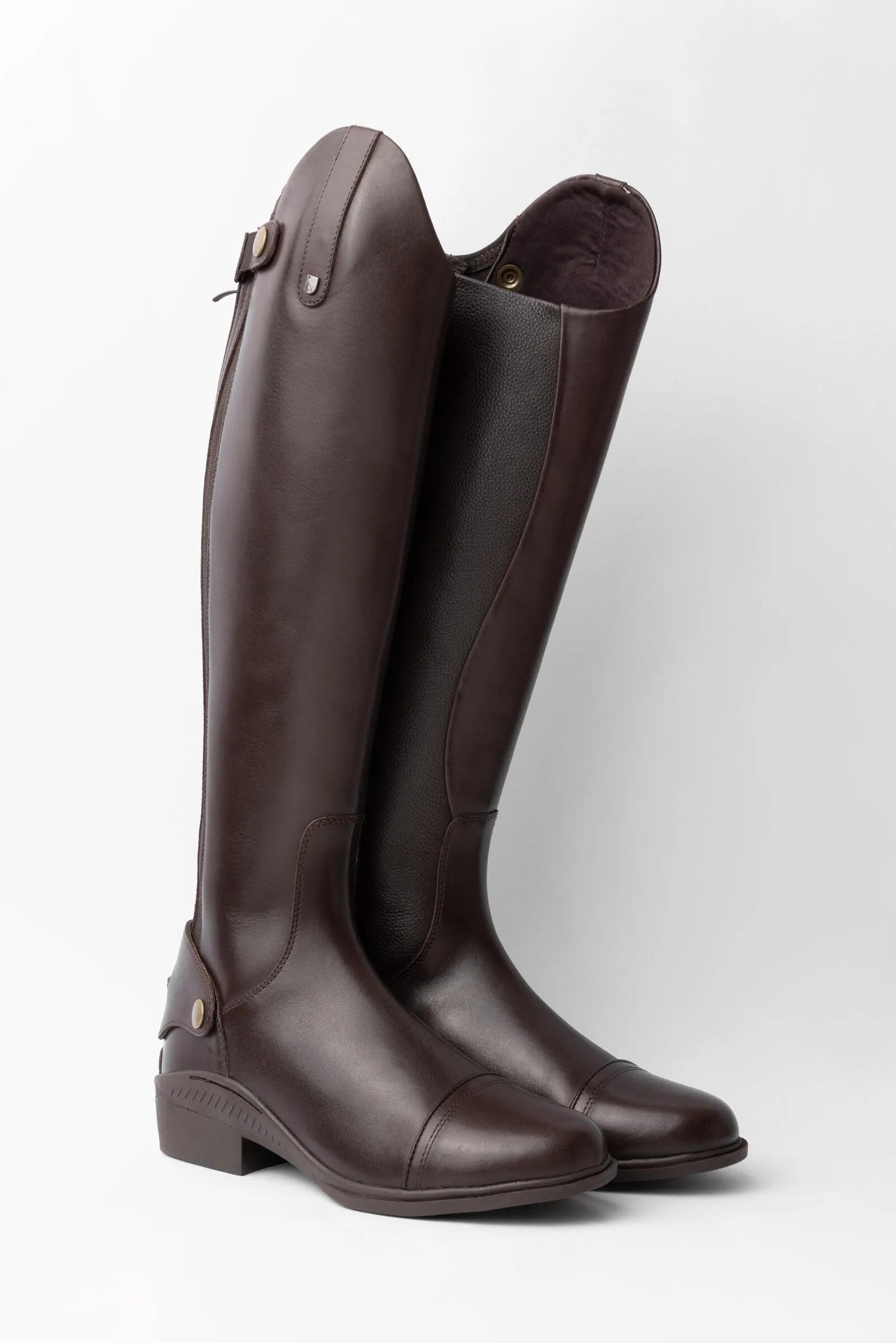 Horze Bottes d'équitation cuir Genève, femme