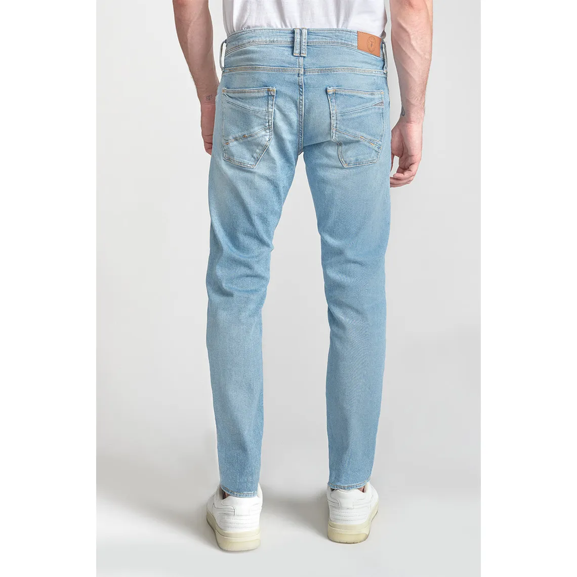 Jeans ajusté stretch 700/11, longueur 34 bleu Joel | 3 Suisses