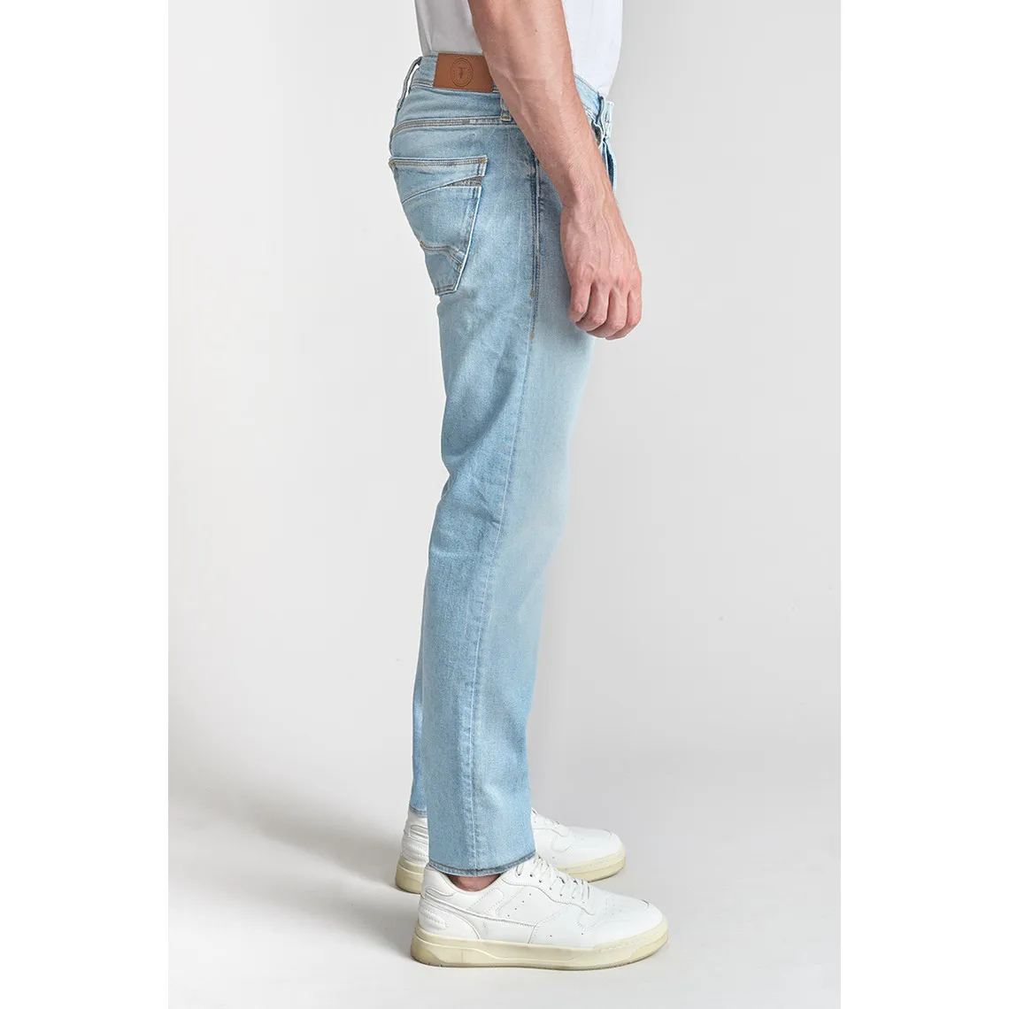 Jeans ajusté stretch 700/11, longueur 34 bleu Joel | 3 Suisses