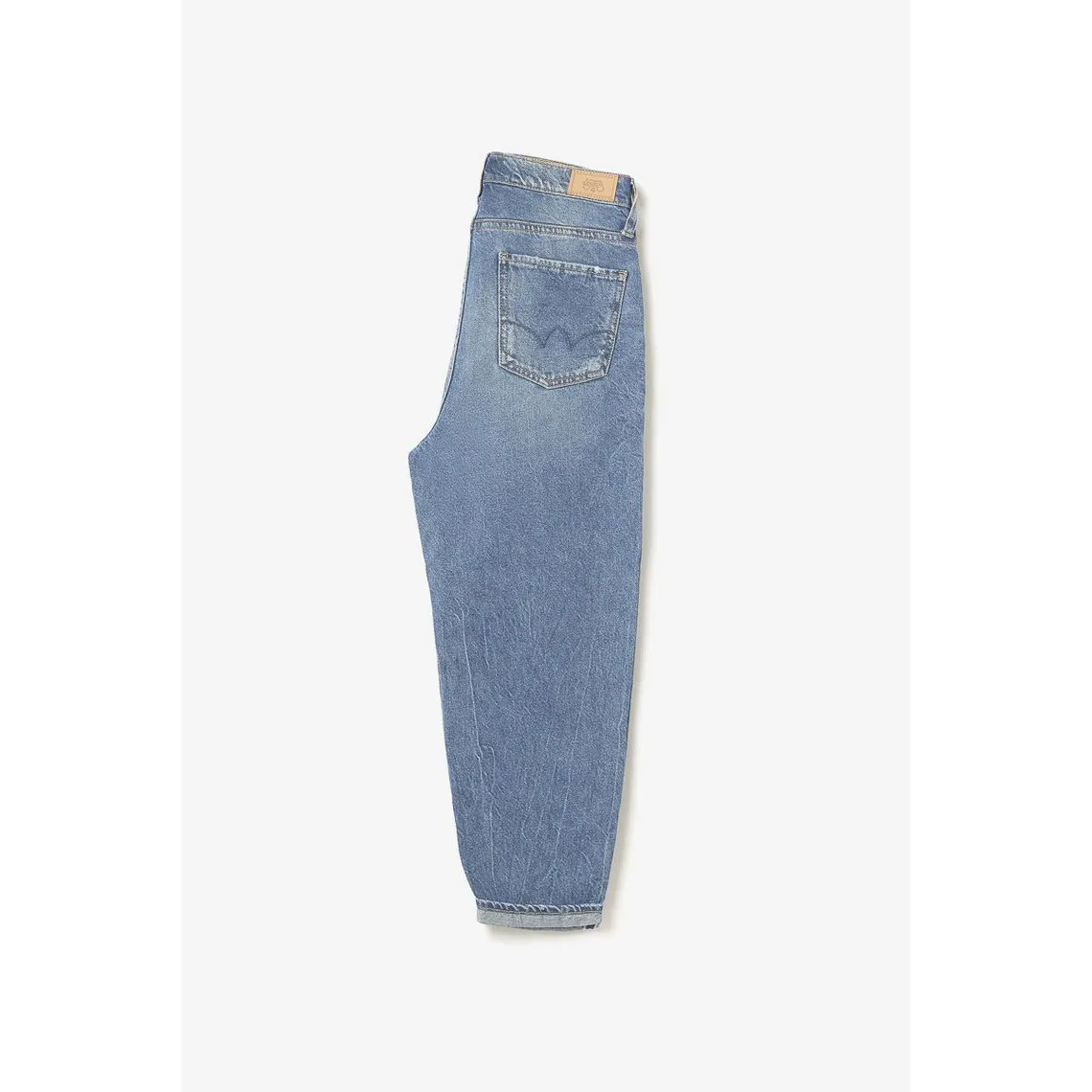 Jeans boyfit COSA, 7/8ème bleu en coton | 3 Suisses