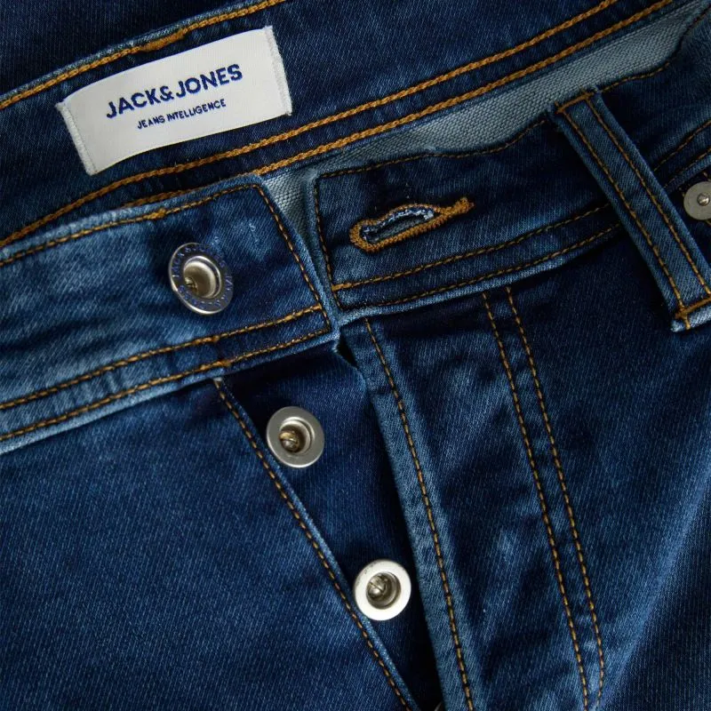 Jeans confort regular MIKE blue denim Homme JACK & JONES à prix 