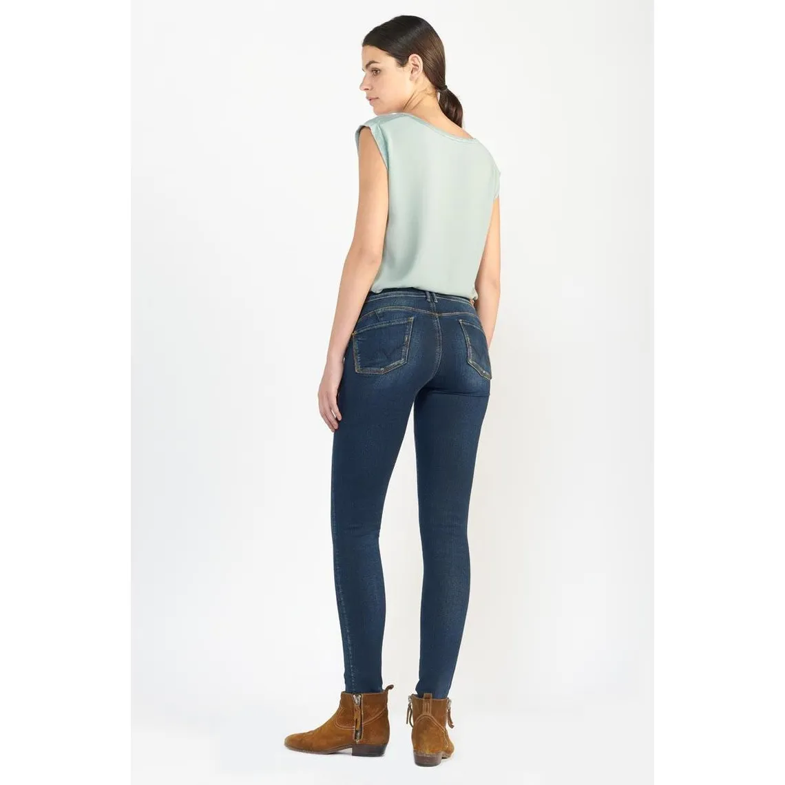 Jeans Elo pulp slim bleu N°1 en coton | 3 Suisses