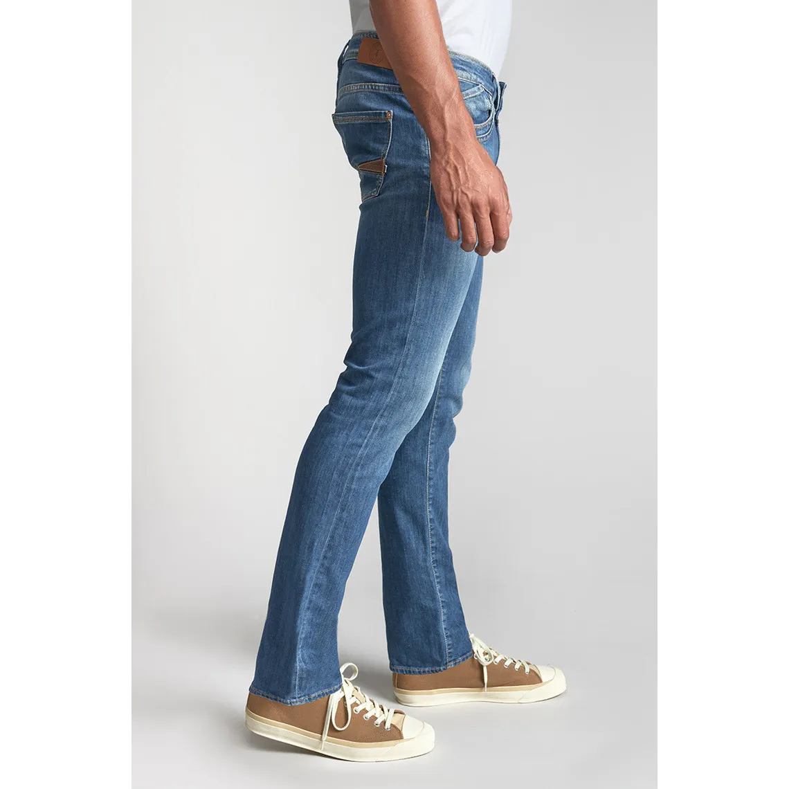 Jeans regular, droit 800/12, longueur 34 bleu Marc | 3 Suisses