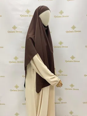 Khimar coupe carré Soie De Médine