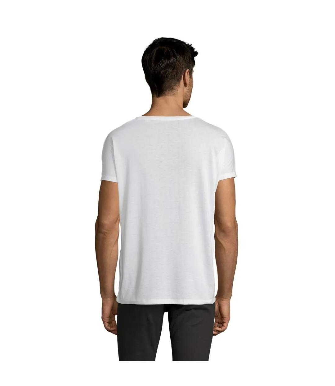 Magma t-shirt homme blanc SOLS