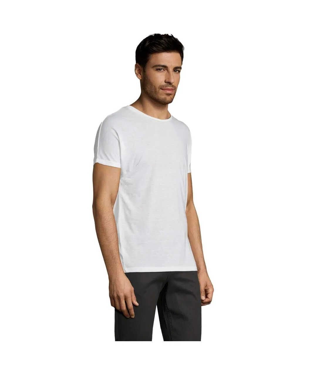 Magma t-shirt homme blanc SOLS