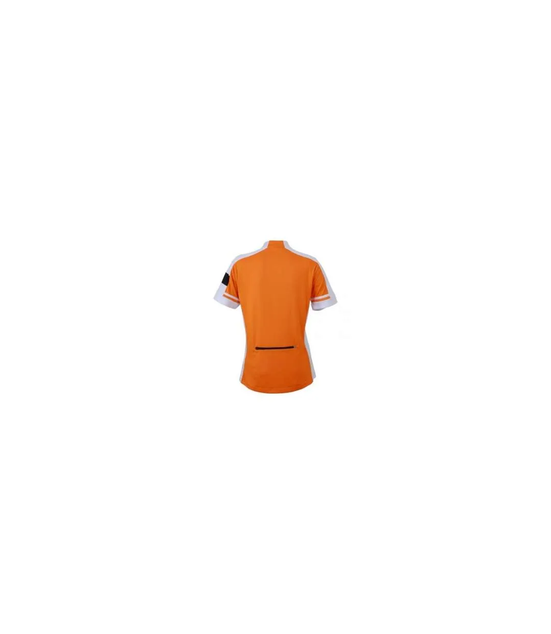 maillot cycliste zippé FEMME JN453 - orange