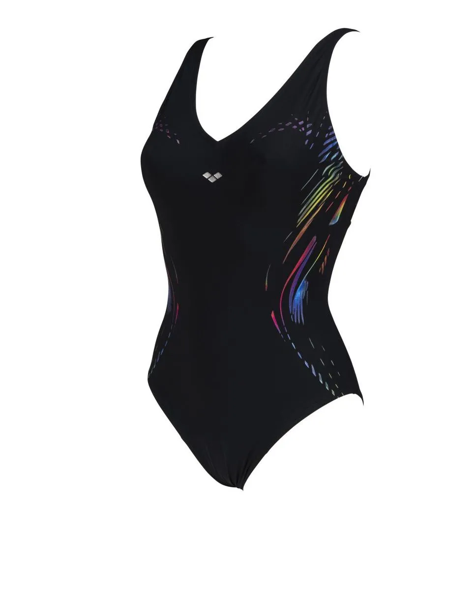 Maillot de bain femme W GIULIA WING BACK ONE PIECE Noir