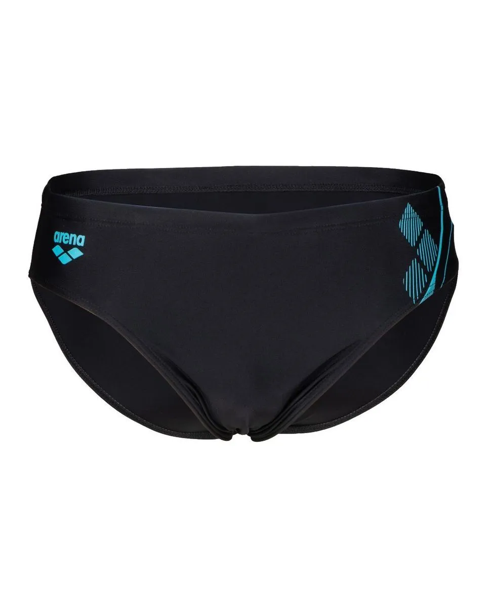 Maillot de bain Homme MEN S SWIM BRIEFS GRAPHIC Noir