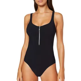 Maillot une pièce sans armatures Elouise noir par Rosa Faia bain