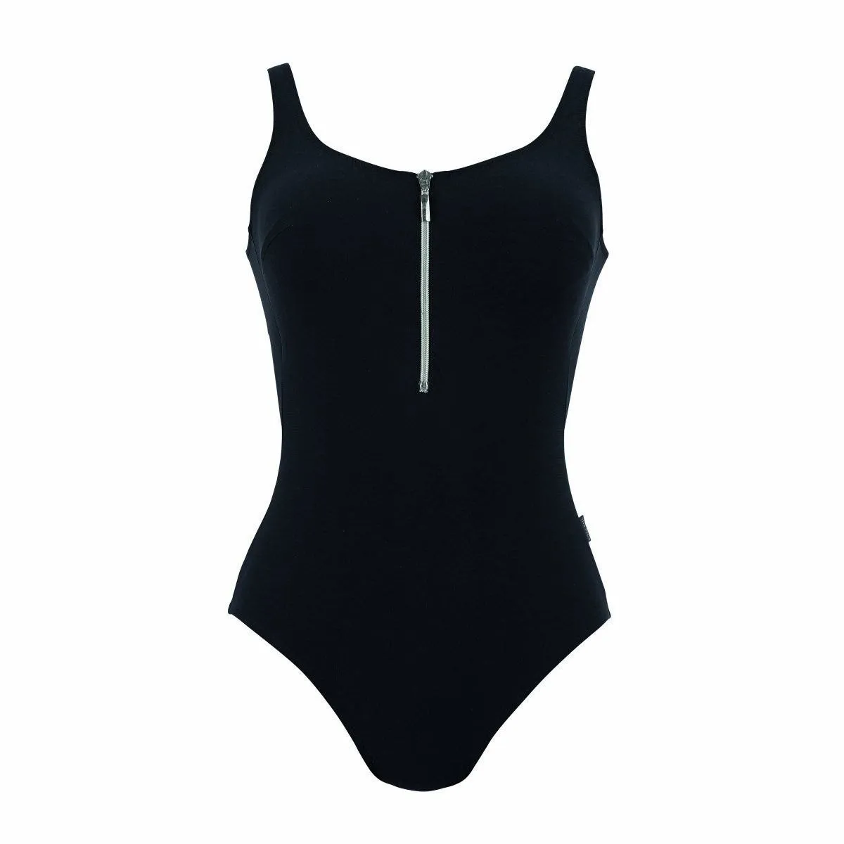 Maillot une pièce sans armatures Elouise noir par Rosa Faia bain