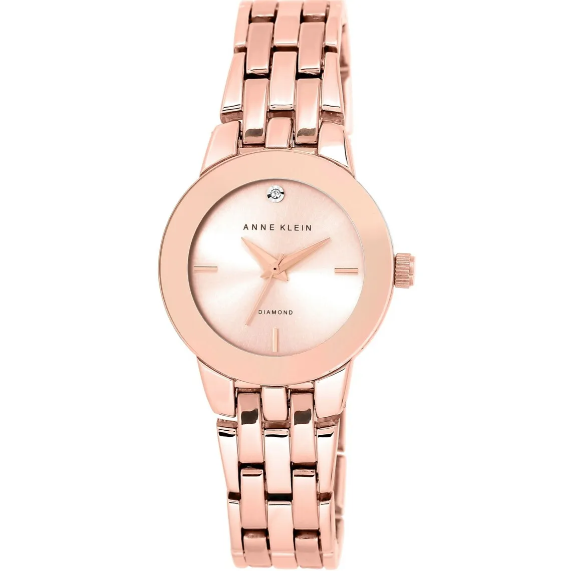 Montre Femme Anne Klein AK-1930RGRG - Bracelet Acier Doré rose  | 3 Suisses