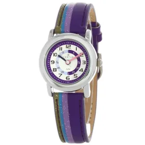 Montre Fille Certus 647380 - Bracelet Cuir Tricolore   | 3 Suisses