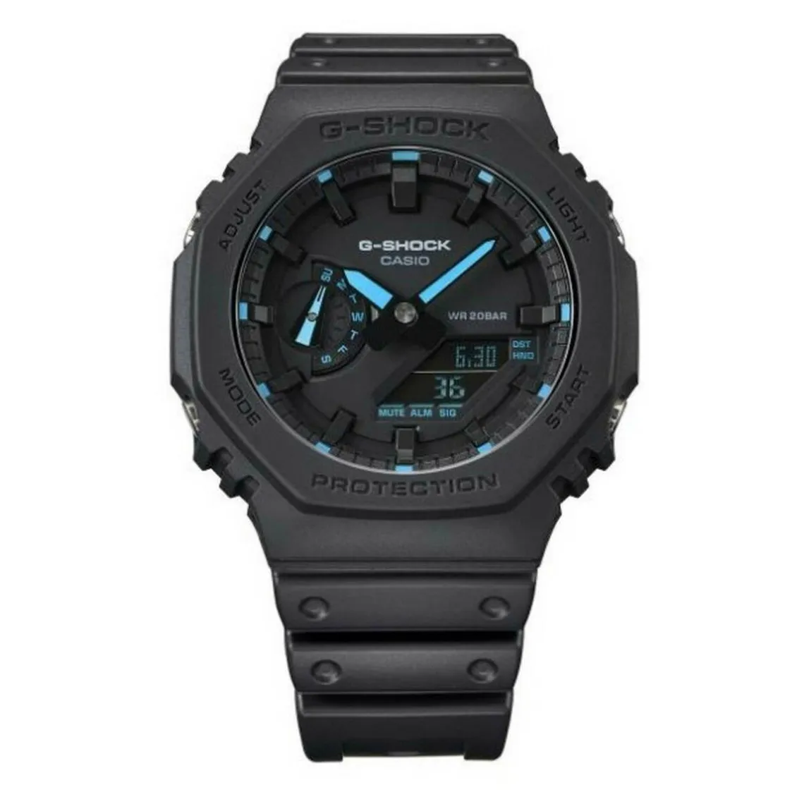 Montre Homme GA-2100-1A2ER - Bracelet Résine Noir Casio - Montre Homme sur MenCorner