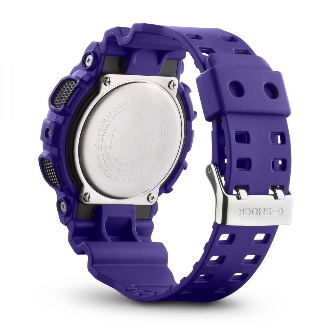 Montre Mixte Casio G-Shock GA-140-6AER -  Bracelet Résine Violet  | 3 Suisses