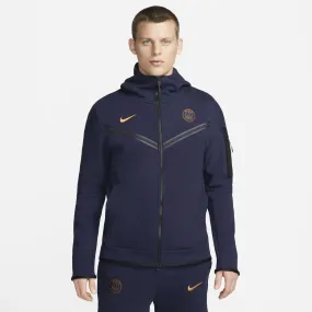 Nike Paris Saint-Germain Tech Fleece Windrunner Men'S Full-Zip Hoodie Tracksuit Top Mens