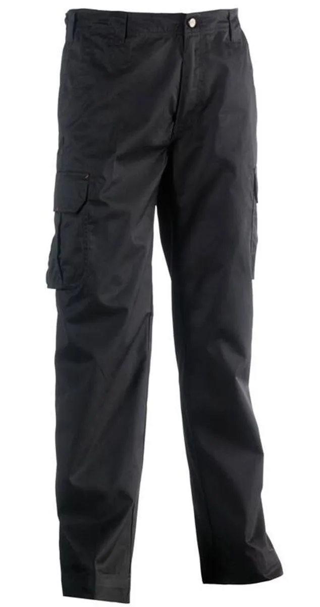 Pantalon de travail multipoches - Homme - HK001 - noir 