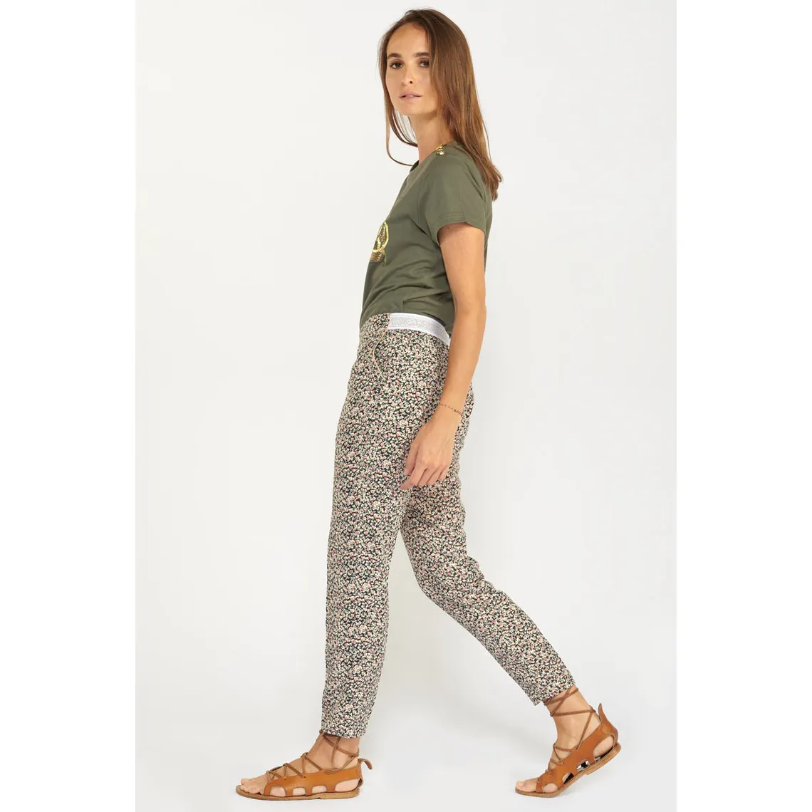 Pantalon droit RANCHY marron | 3 Suisses