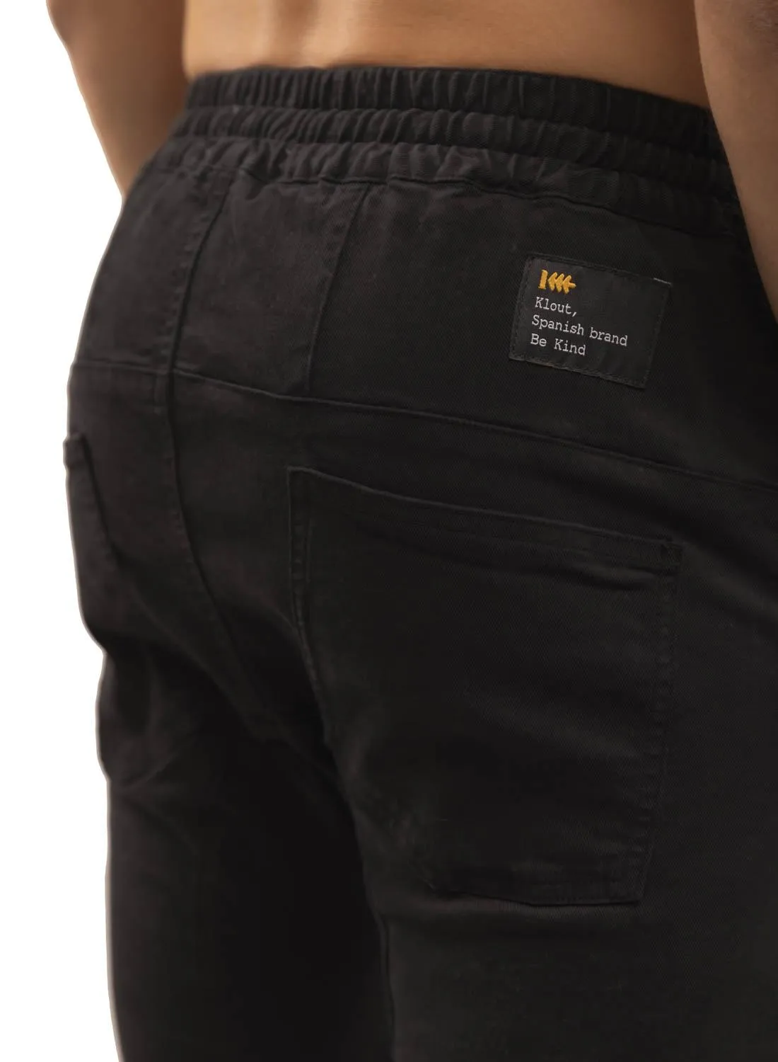 Pantalon Klout Comfort Cargo Noire pour Homme