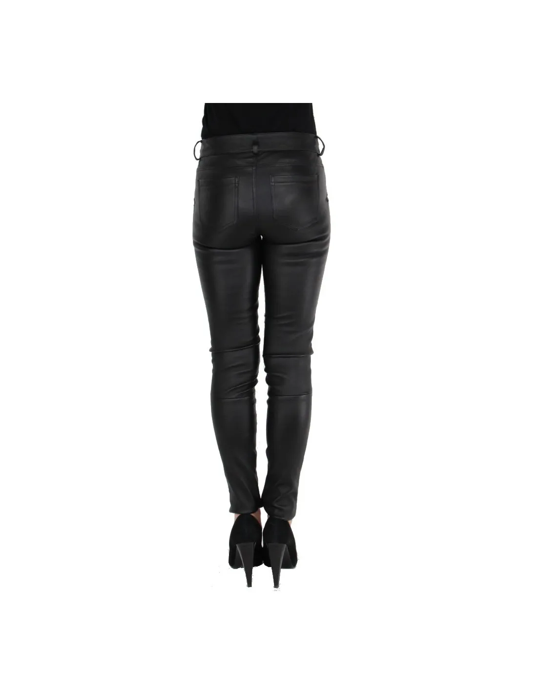 Pantalon Oakwood Univers en cuir ref_cco43986 Noir