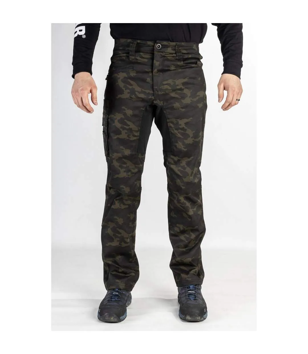 Pantalon operator flex homme kaki / grey / black Caterpillar