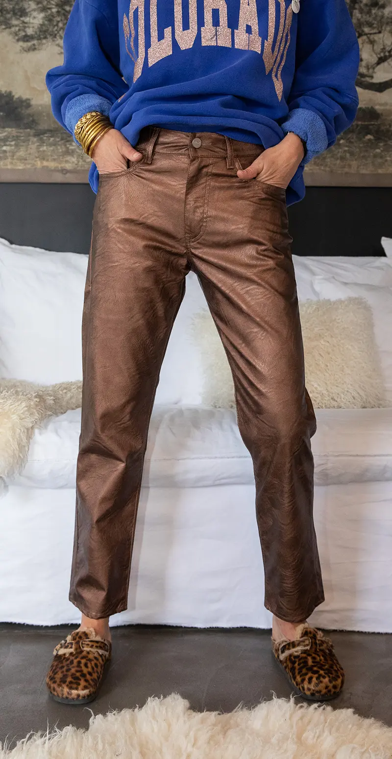 Pantalon Sky Sauveur Bronze - Hod Paris | Les Chiquettes