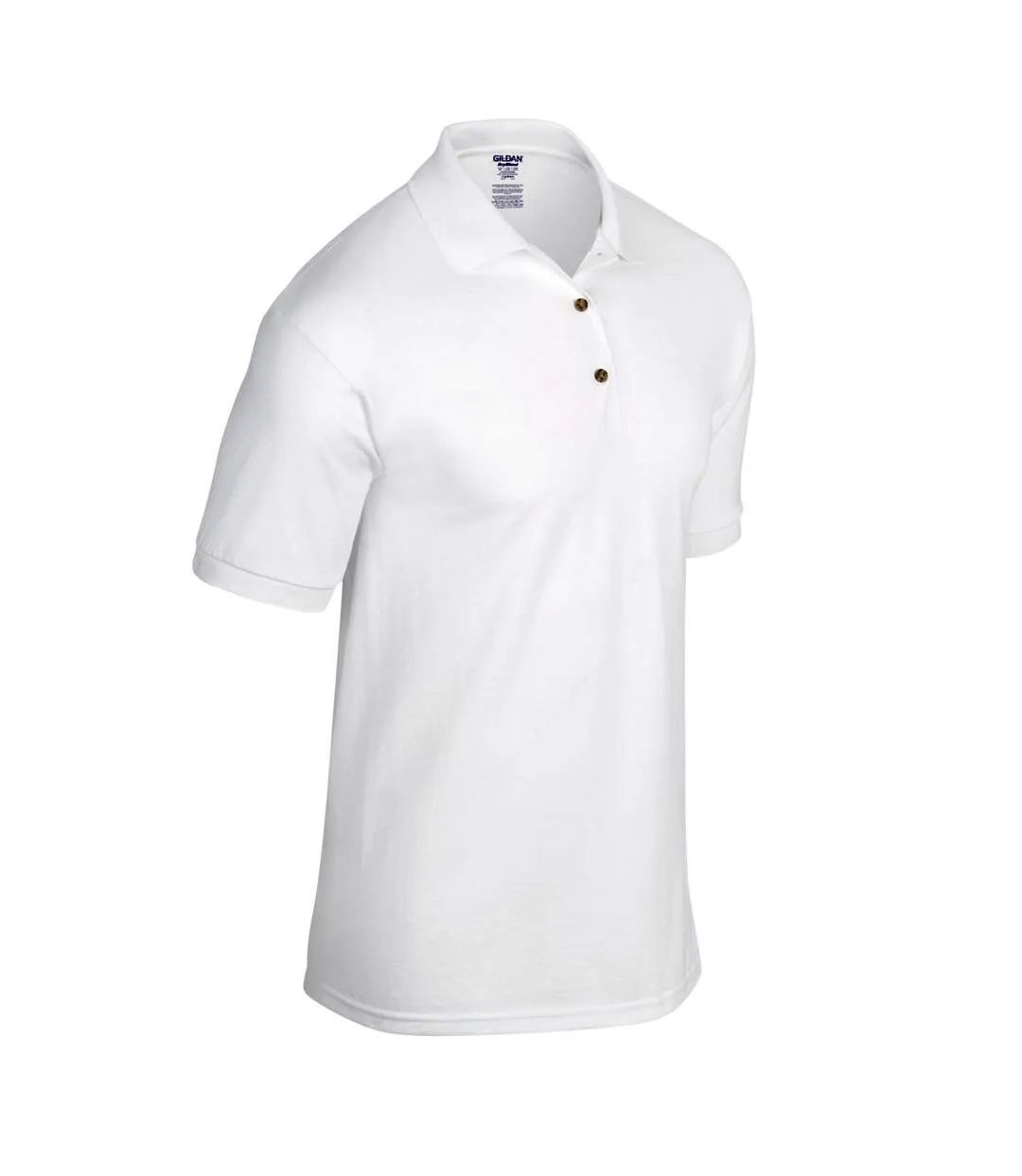 Polo adulte blanc Gildan