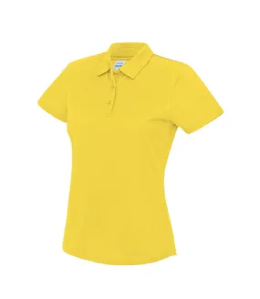 Polo femme jaune Awdis