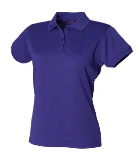 Polo femme violet Henbury