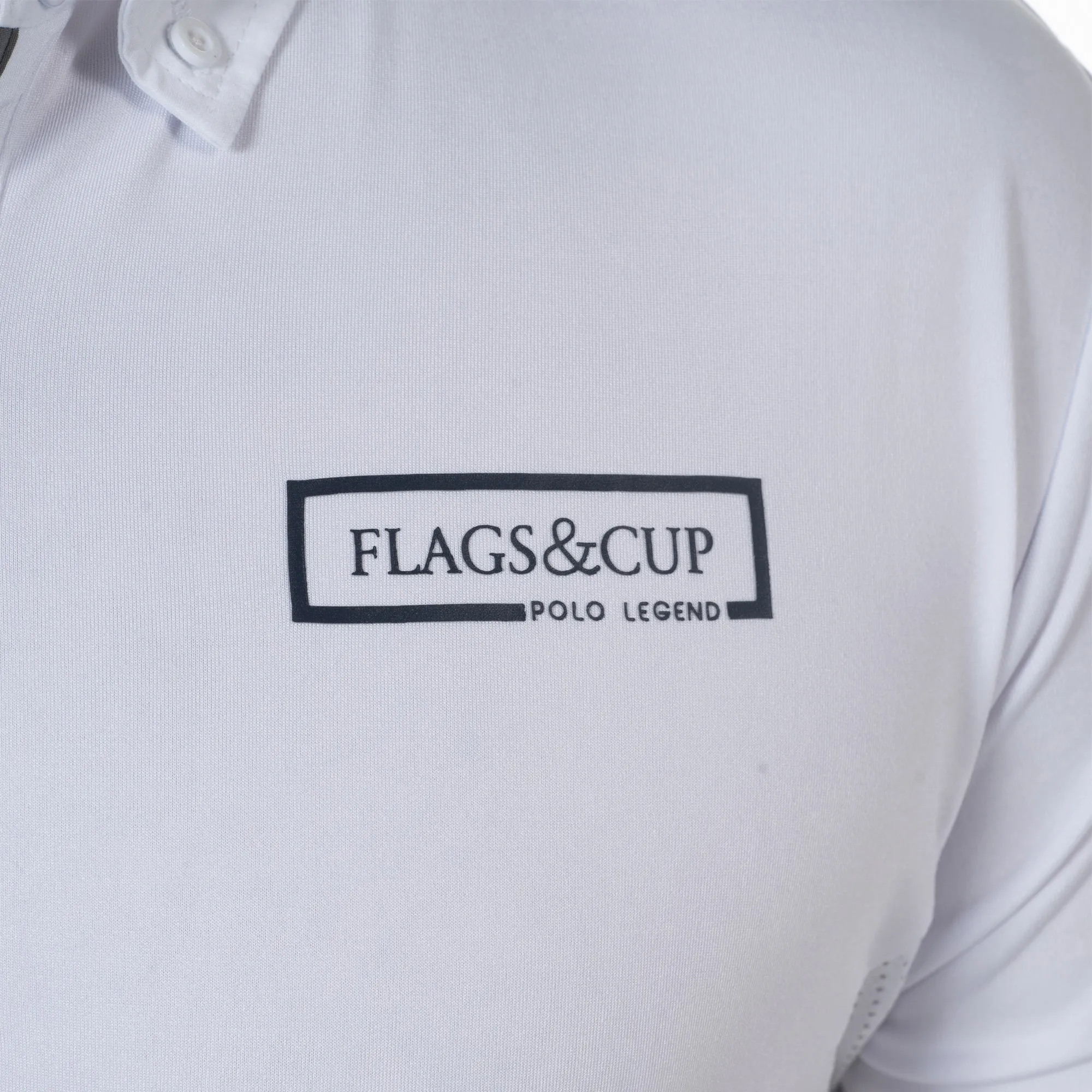 Polo homme Comodoro ML Flags & Cup - Équi-Clic