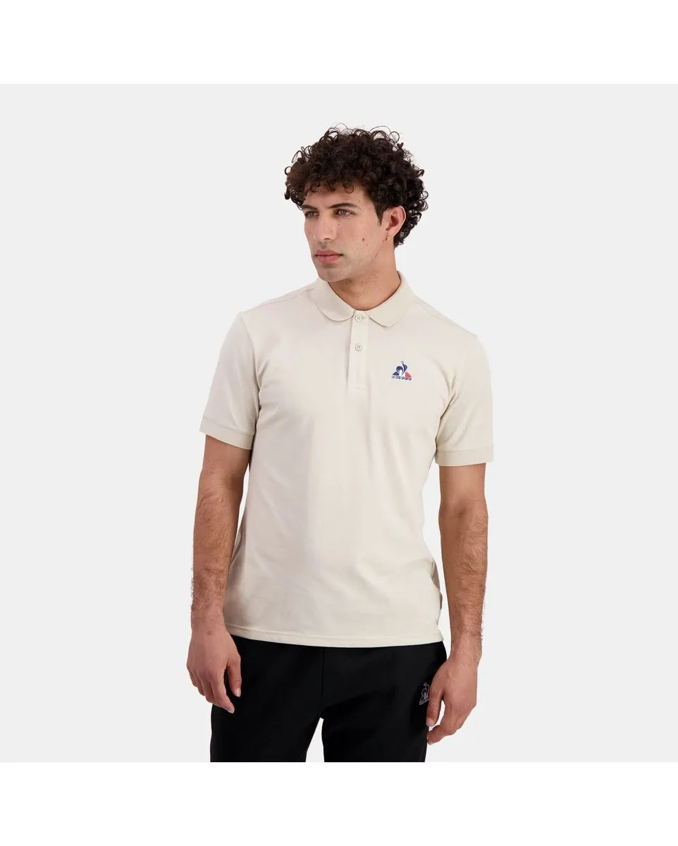 Polo Homme ESS POLO SS N1 M PEYOTE Beige