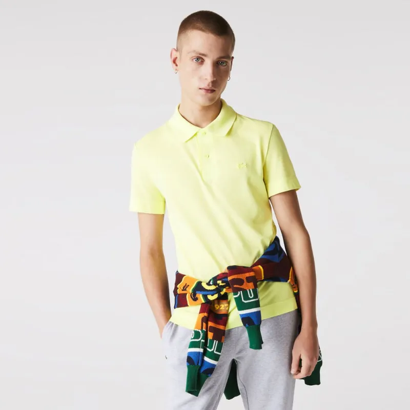 Polo Lacoste Slim fit jaune