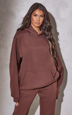 Renew Tall Hoodie oversize classique chocolat