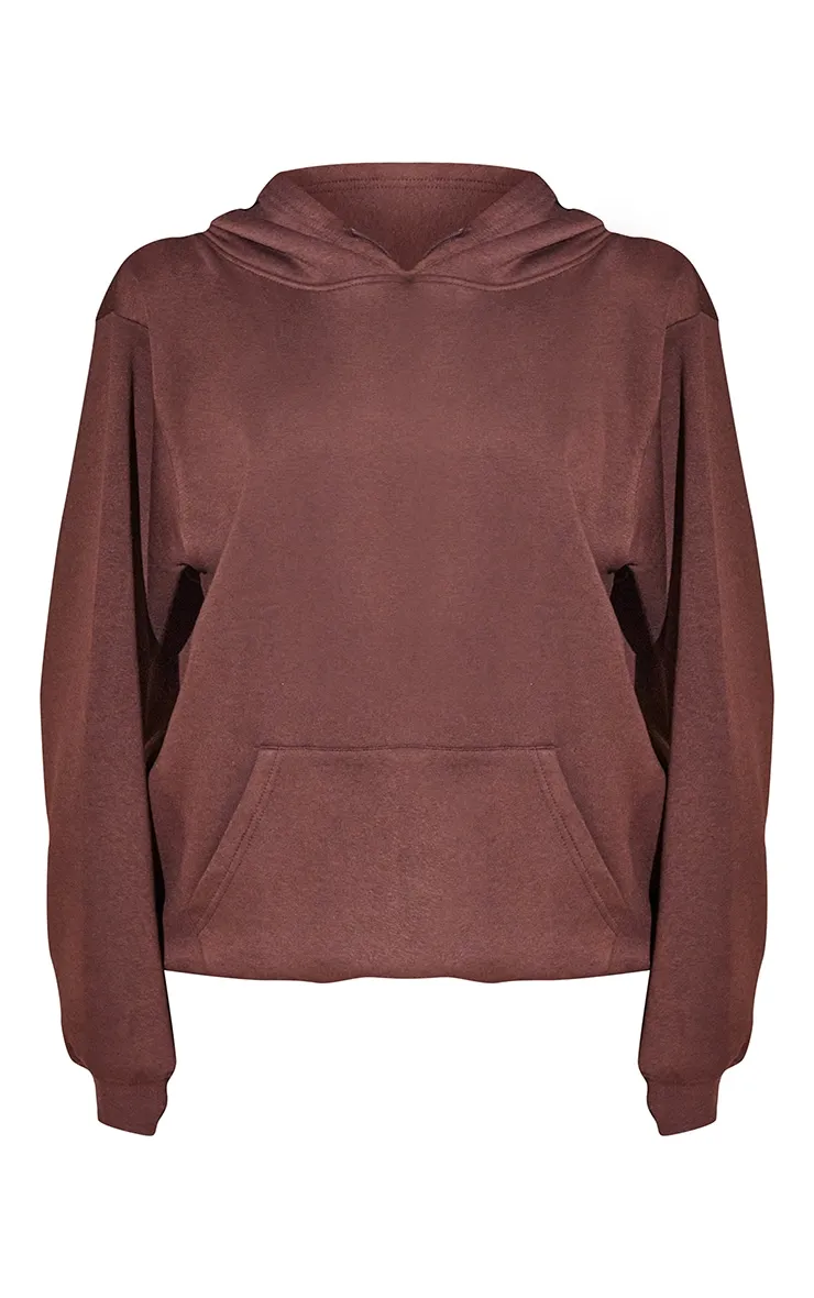 Renew Tall Hoodie oversize classique chocolat