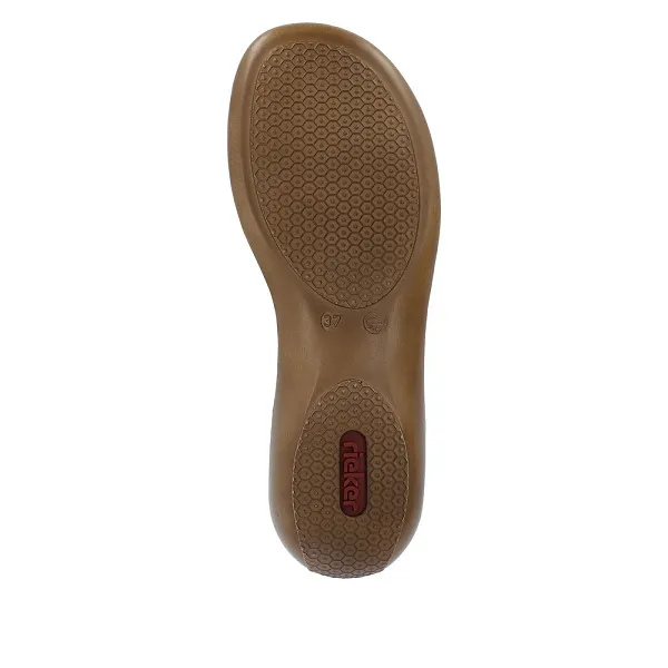 Rieker nu pieds et sandales 65918 81 blanc