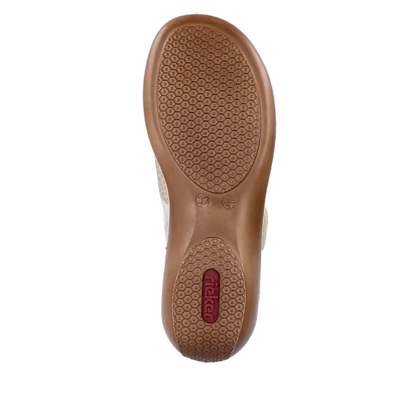 Rieker nu pieds et sandales 65989 90 beige