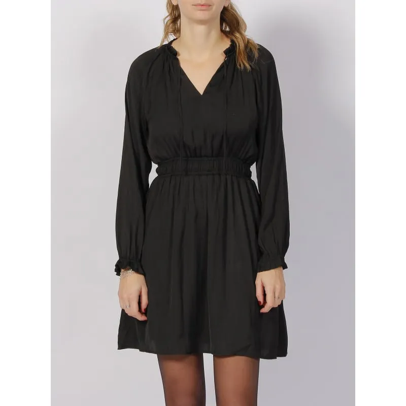 Robe longue ditsy daisy noir femme - Tommy Jeans | wimod