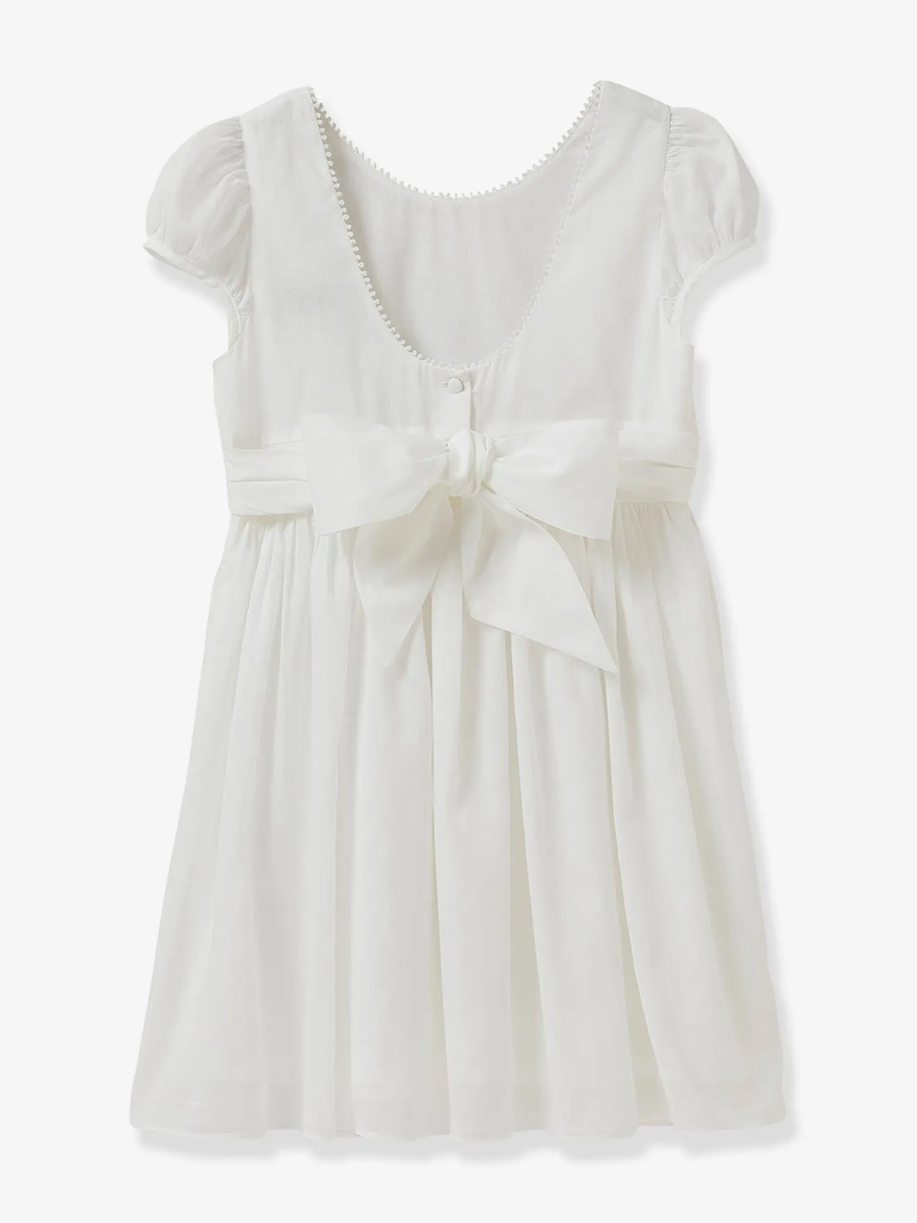 Robe Thelma fille CYRILLUS - Collection fêtes et mariages blanc - Cyrillus