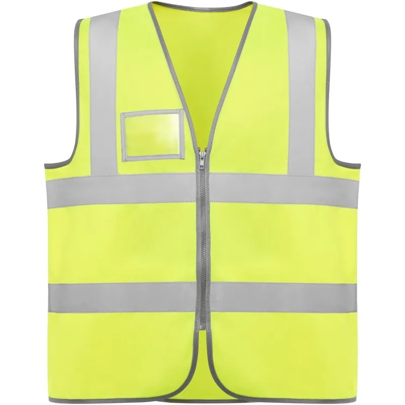 Roly R9311 - POLUX POLUX Gilet Haute Visibilité avec Poche Transparente