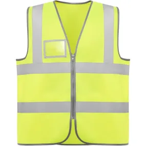 Roly R9311 - POLUX POLUX Gilet Haute Visibilité avec Poche Transparente