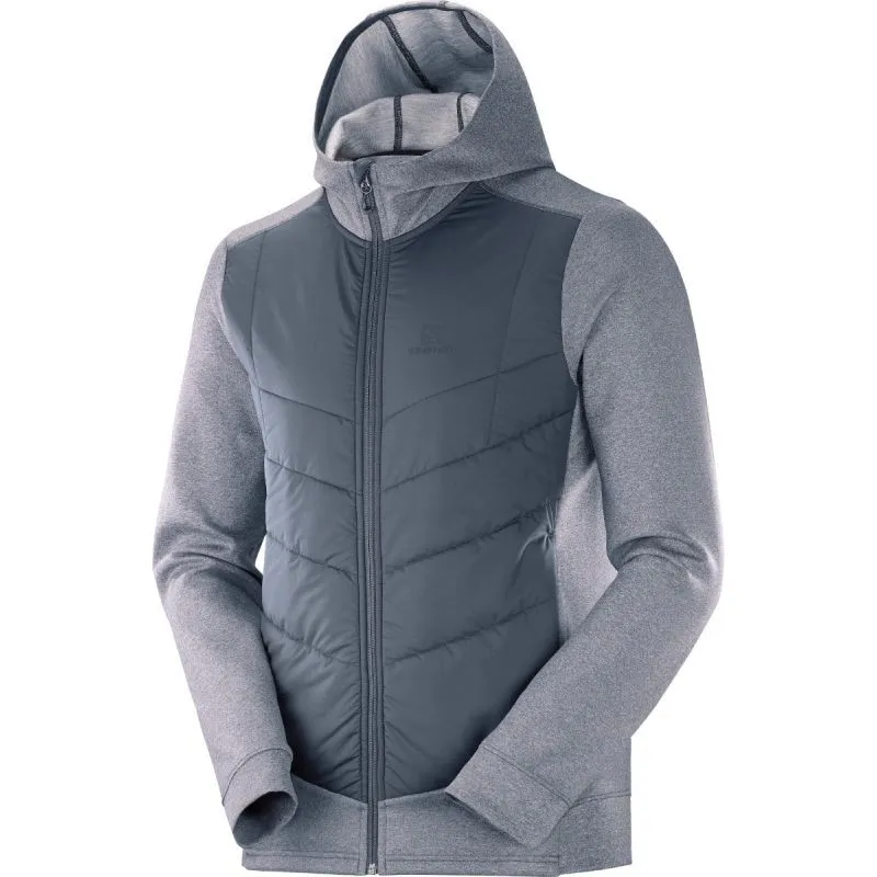 Salomon Pulse Hybrid Hoodie - Softshell homme | Hardloop