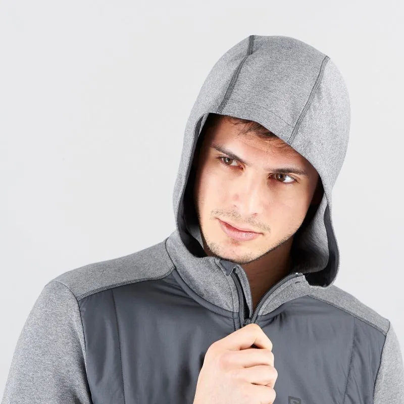 Salomon Pulse Hybrid Hoodie - Softshell homme | Hardloop