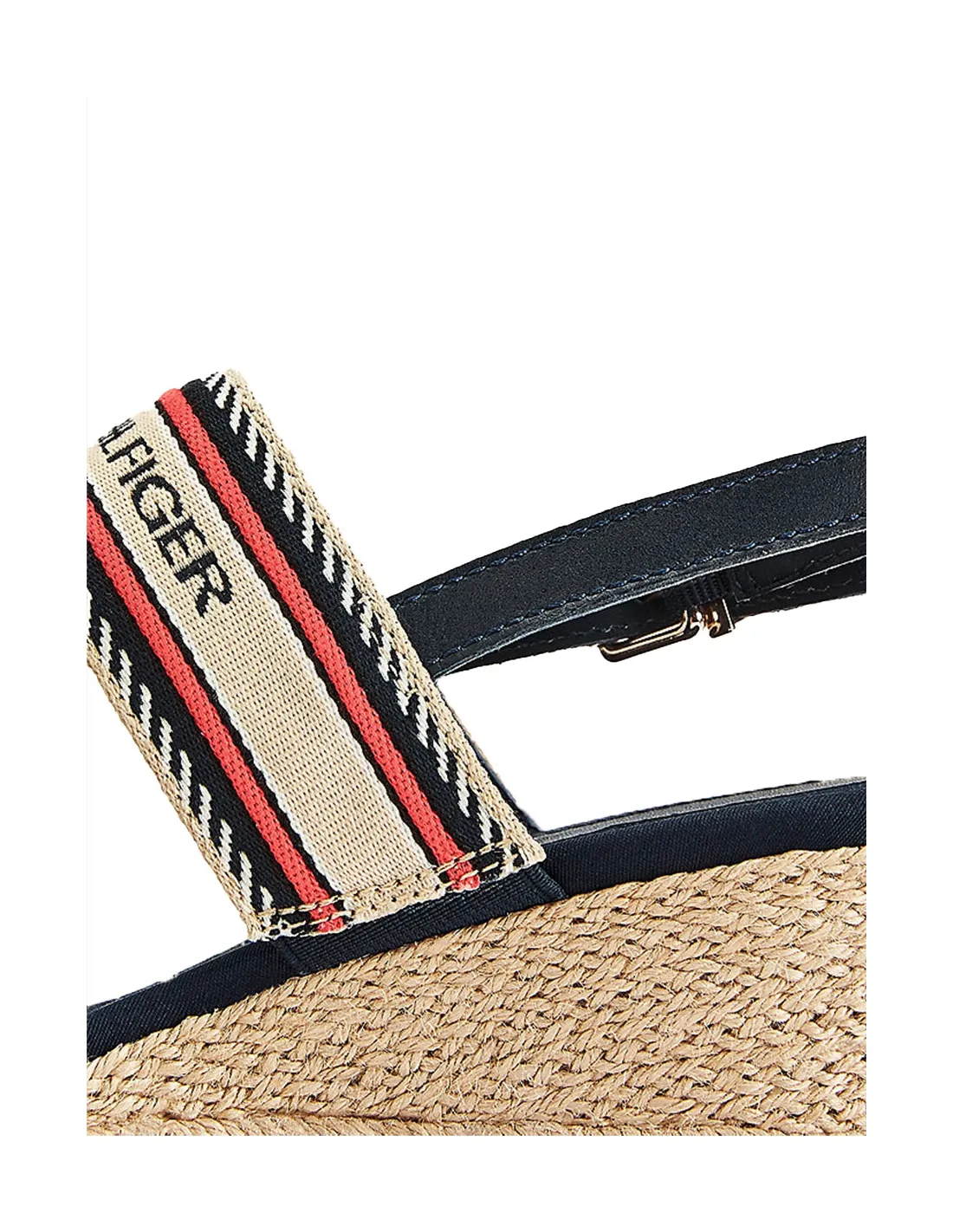 Sandales compensées Tommy Hilfiger Ref 53314 DW5 marine