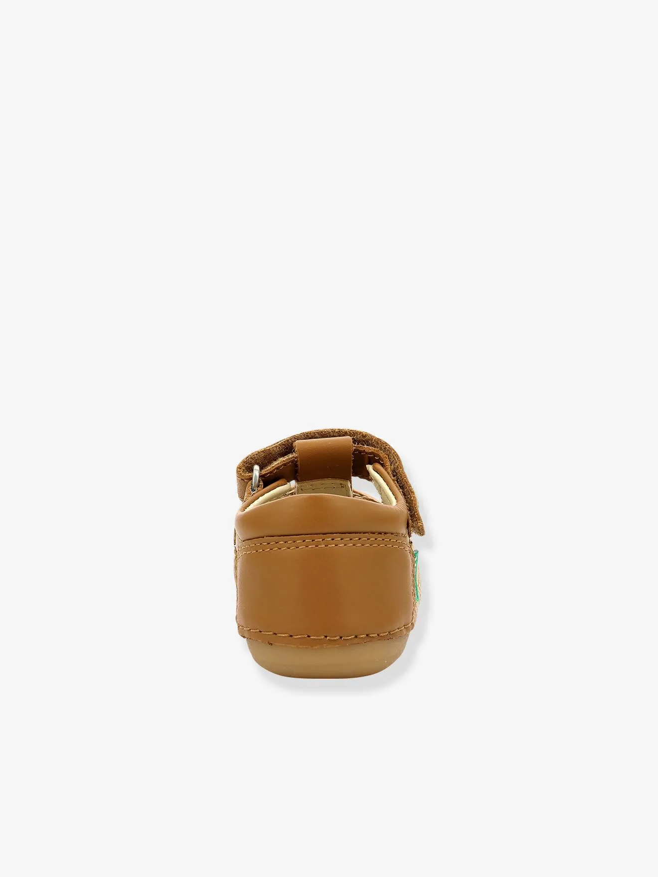 Sandales cuir bébé Sushy Originel Softers KICKERS® blanc - Kickers