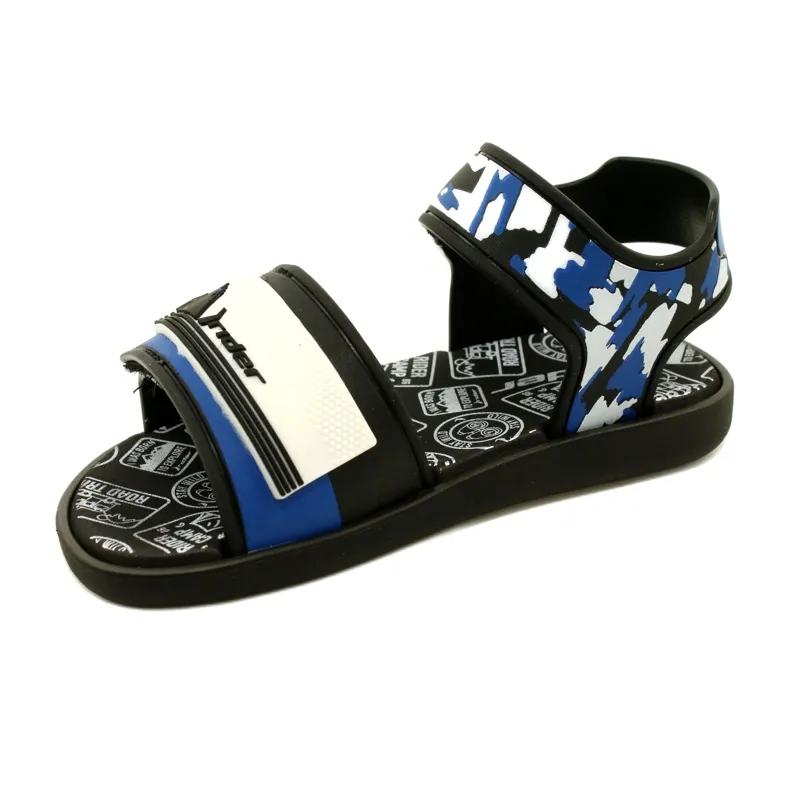 Sandales enfant RIDER 83453 AG294 Noir/Bleu/Blanc