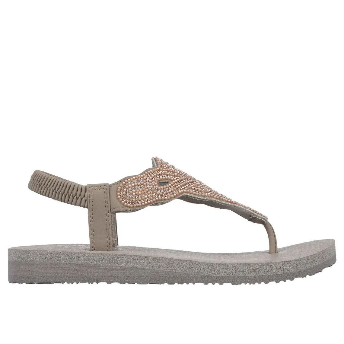 Sandales femme MEDITATION - PEARL PERFECTION taupe | 3 Suisses