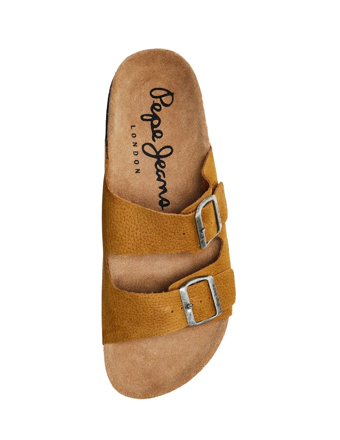 Sandales hommes Pepe Jeans Bio Buckles Nubuck Ref 53001 Cognac