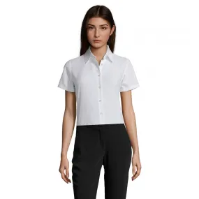 Sol's - Chemise femme oxford manches courtes ELITE