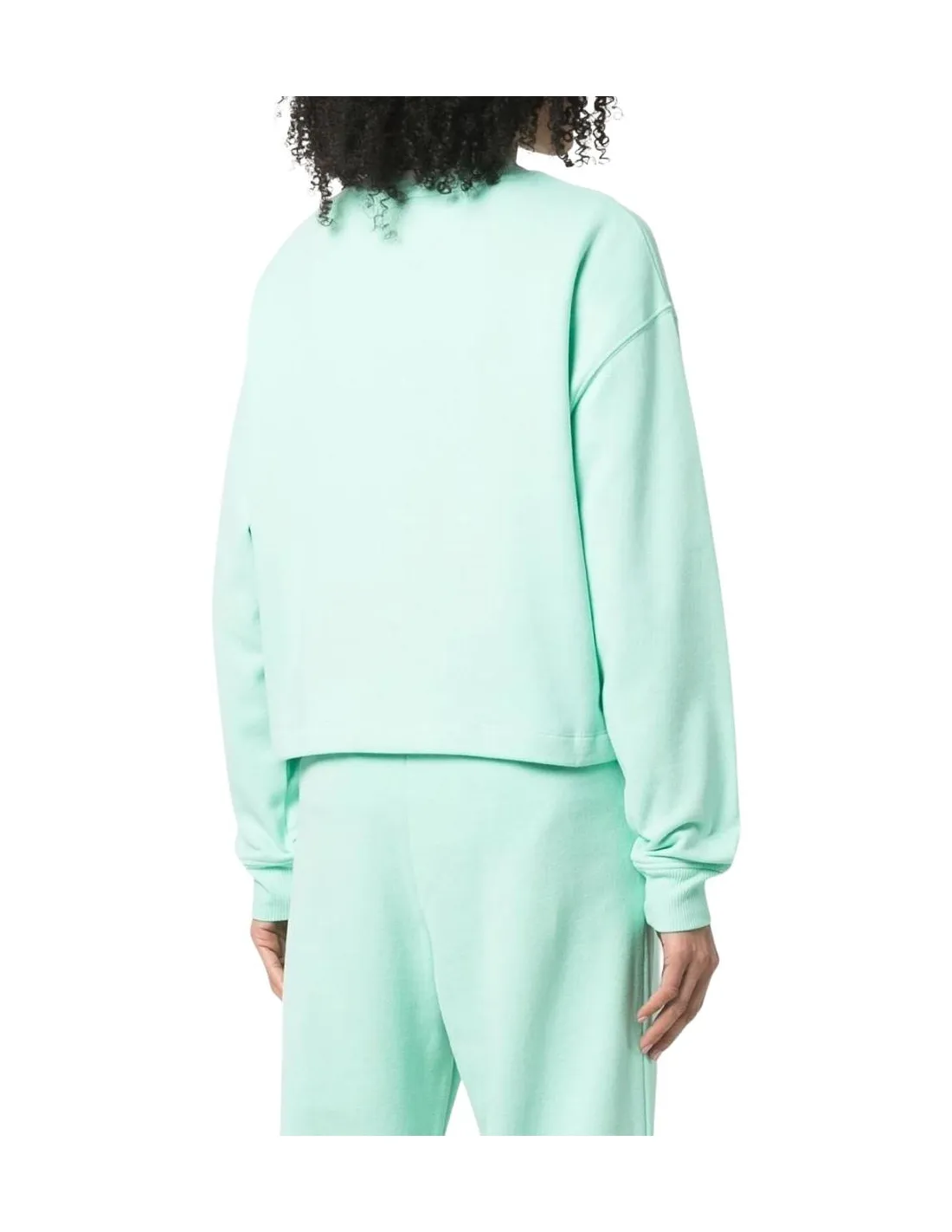 Sweat court Femme Tommy Jeans Ref 55921 Vert